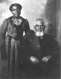 Picture of Samuel Chambers and his wife Amanda